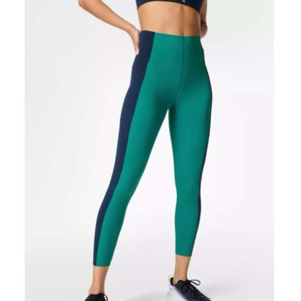 Sweaty Betty Power Block High Waist 7/8 Midi Ankle Workout Leggings